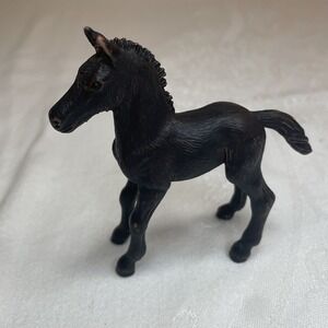 Schleich Black Camargue Foal Baby Horse Pony Figure Farm Animal 2006 D-73527